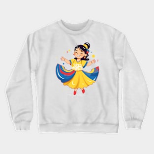 Dancing Colombian Crewneck Sweatshirt